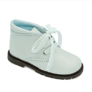 Ivory Patent Leather Boots